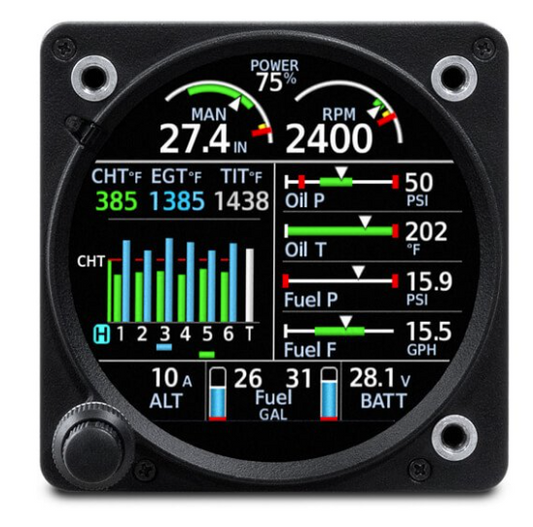 Garmin GI 275 Engine Monitor Kit w/GEA 110