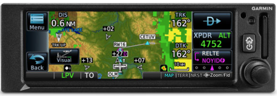 Garmin GNX375 GPS Navigator Transponder with GA 35S For Certified Aircraft - Americas