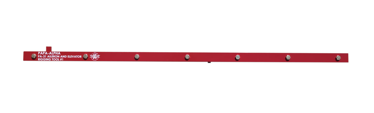 Papa-Alpha PA-31 Aileron and Elevator Rigging Tool #1