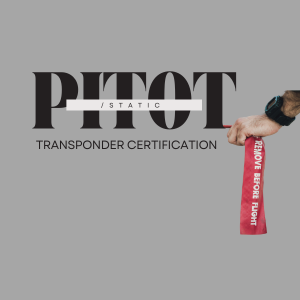 Pitot / Static & Transponder Certification