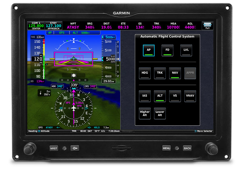 Garmin GFC 500 digital autopilot product image.