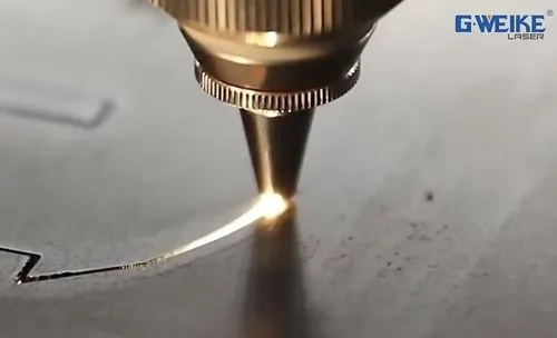 Industrial fiber laser cutting at Roger Wilco Aviation Services